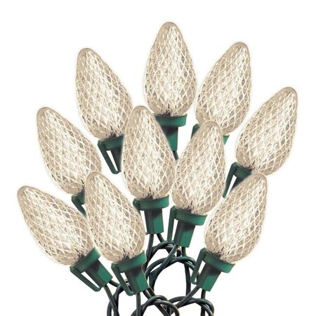 Celebrations Celebrations 9045904 49 ft. LED C9 Warm White Light Set; 75 Count 9045904